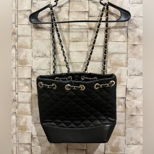 Quilted Hobo Backpack Fashion Casual Bucket Shoulder Lightweight Travel Bag